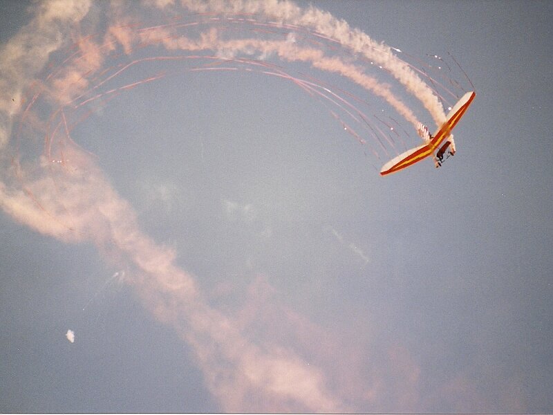 Hang Glider in Sky