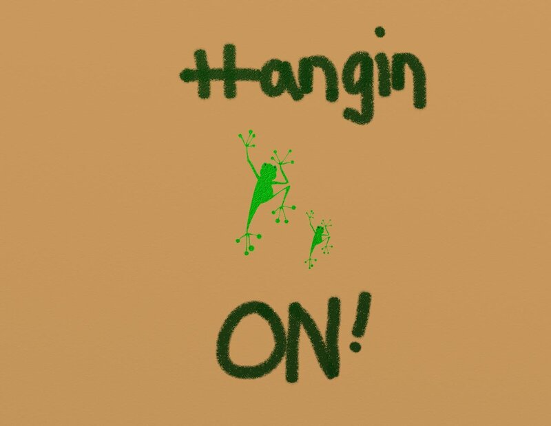 hangin on frogs