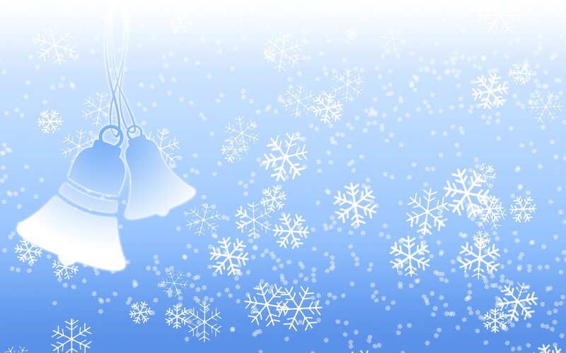 Hanging Bells and Snowflakes