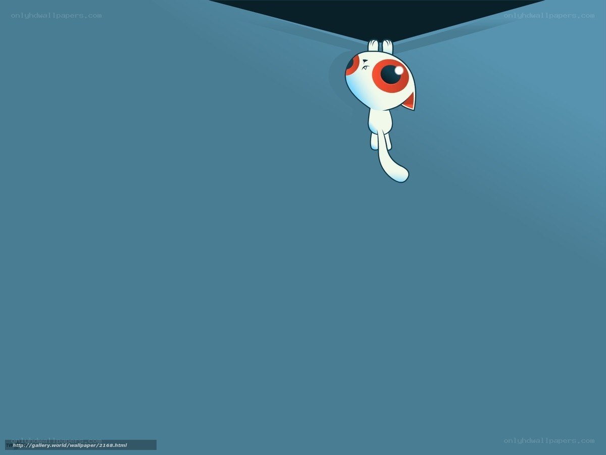 hanging cartoon character