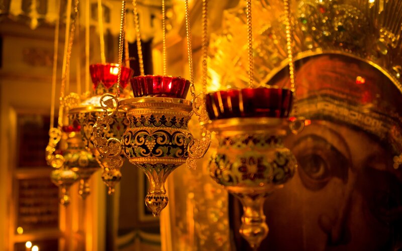 Hanging Censers in Church