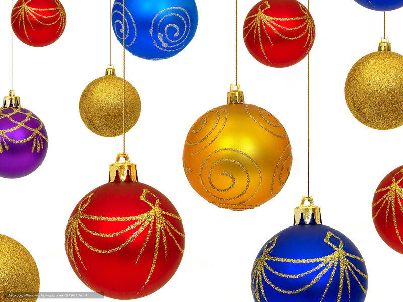 Hanging Christmas Ornaments — Red, Festive, Photograph, Strings