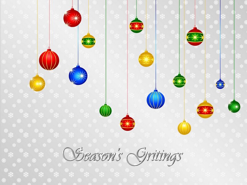 Hanging Christmas Ornaments — Red, Festive, Winter