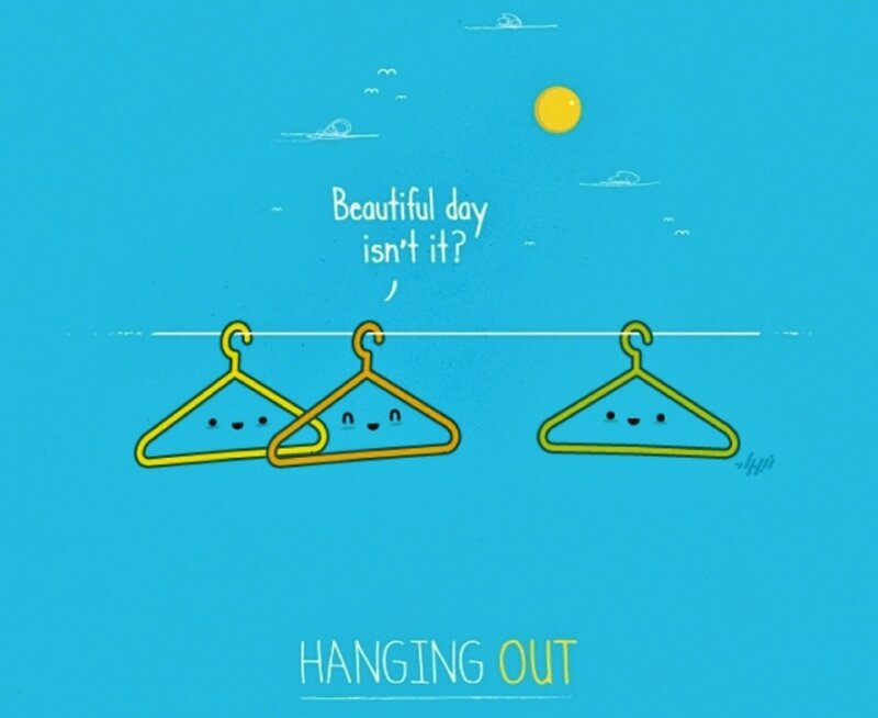Hanging Clothes Hangers