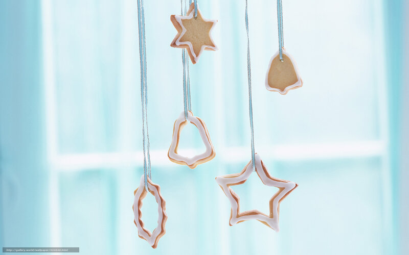 hanging cookie ornaments