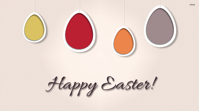 Hanging Easter Eggs