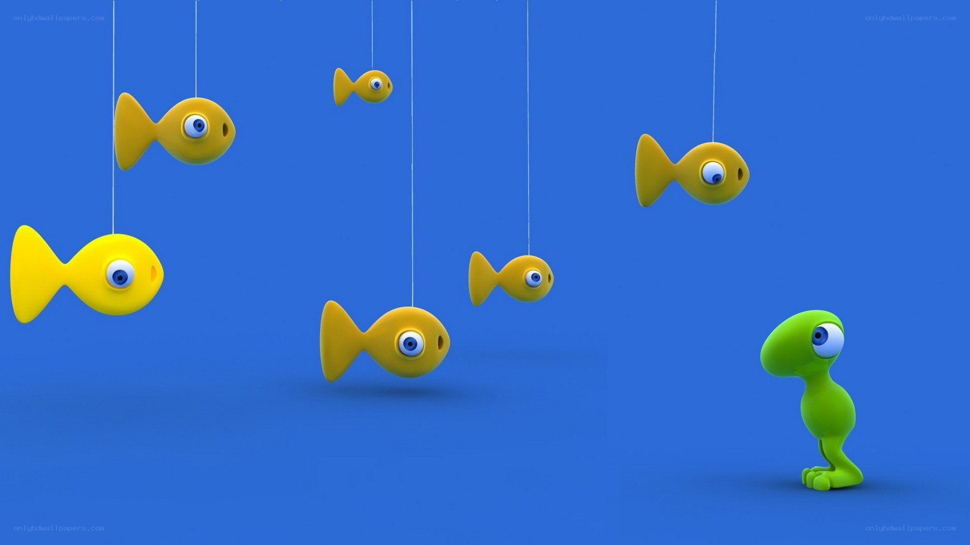 hanging fish toys