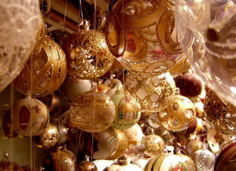 Hanging Glass Ornaments