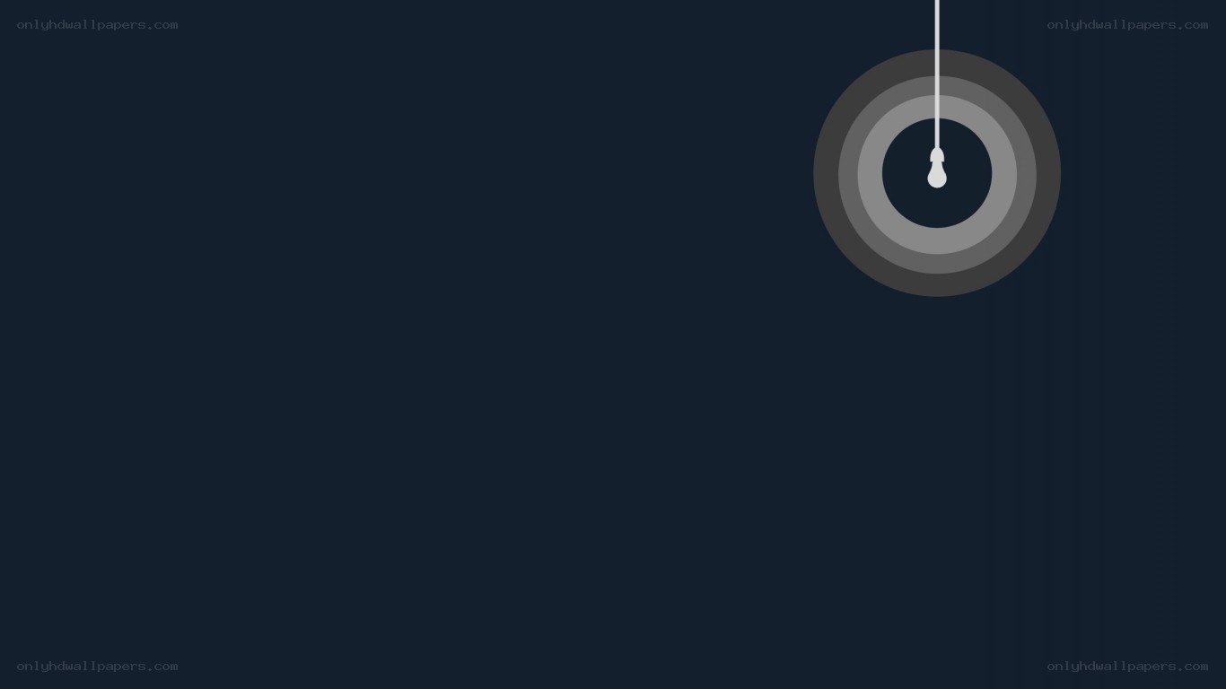 hanging light bulb illustration