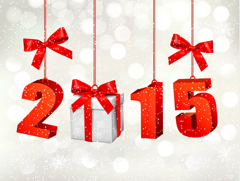 Hanging Numbers and Gift Box — Red