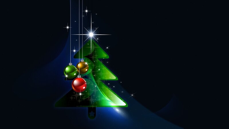 Hanging Ornaments on Tree