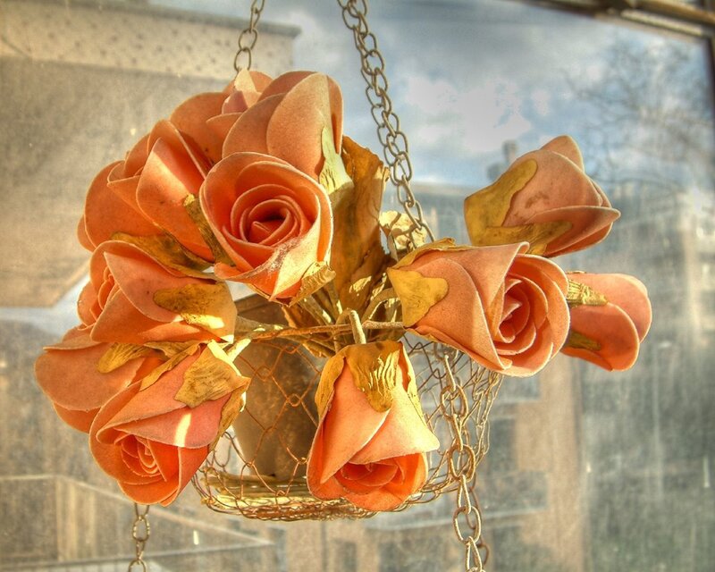 Hanging Rose Bouquet