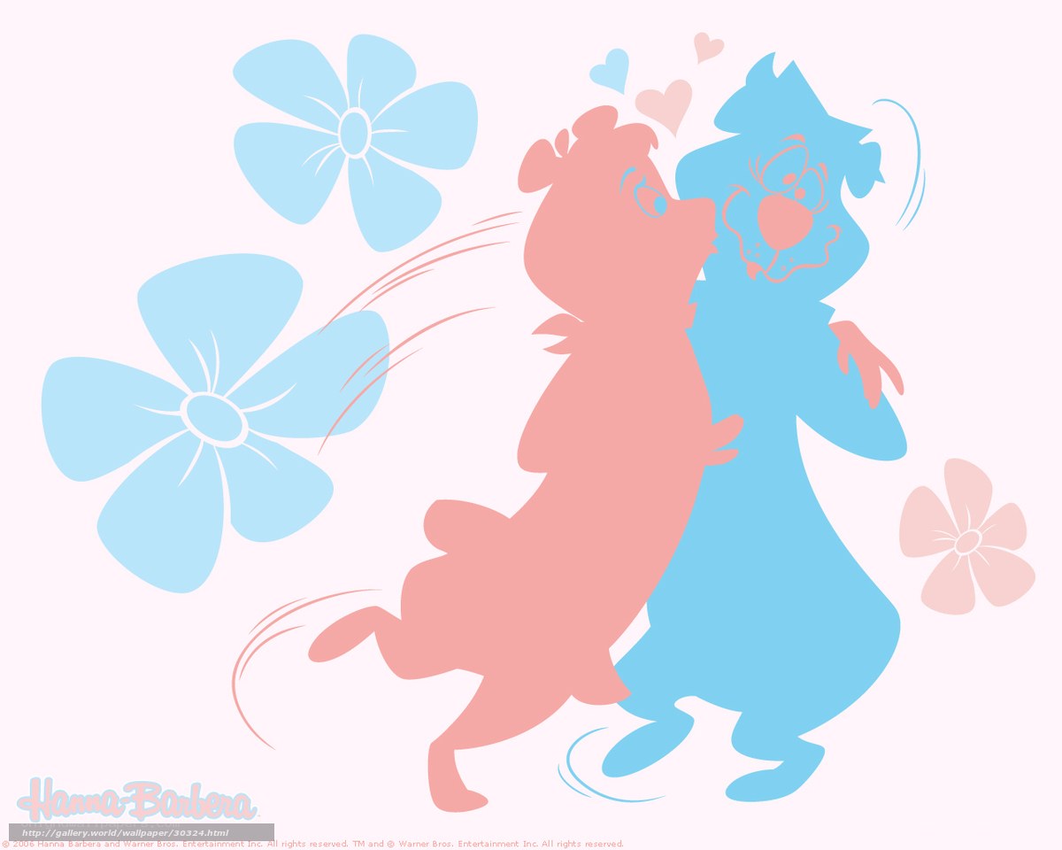 Hanna-Barbera characters dancing
