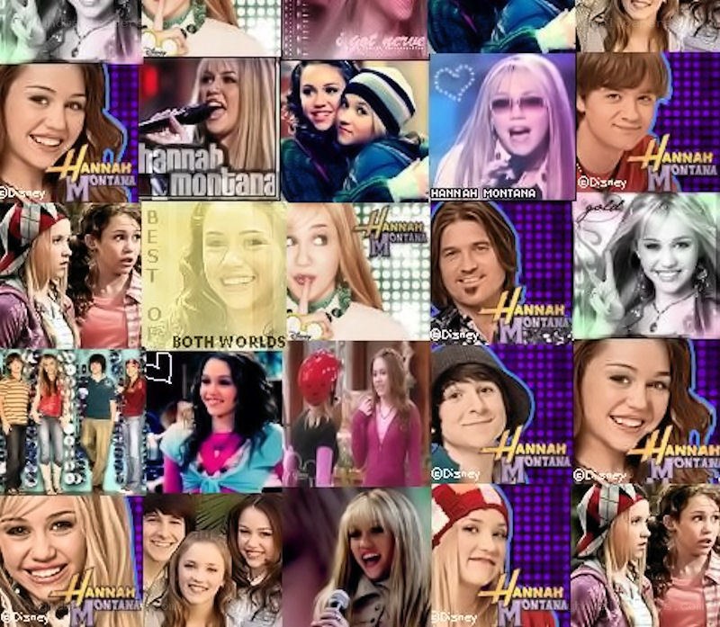 Hannah Montana collage