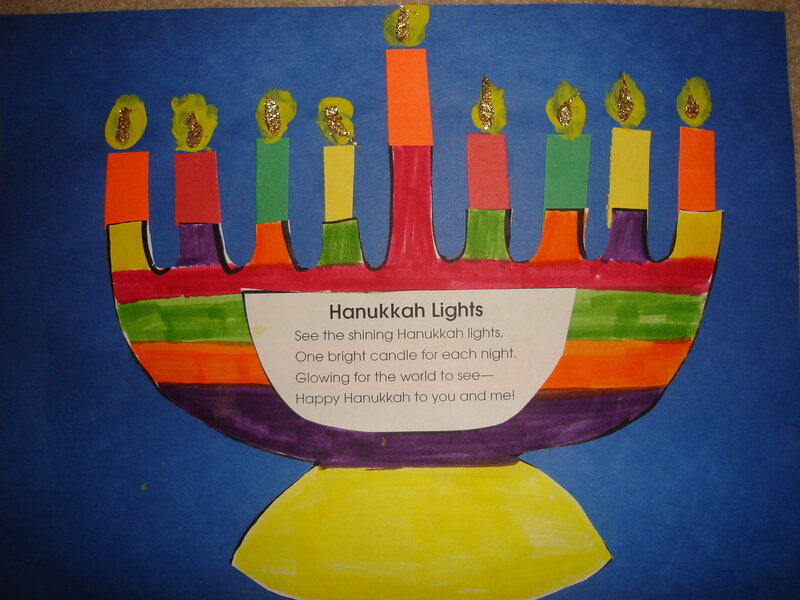 Hanukkah Lights Craft