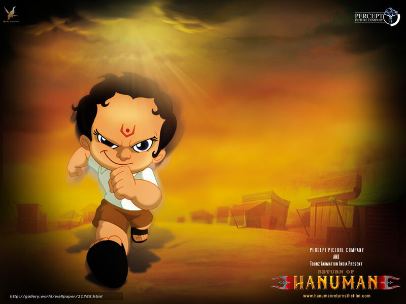 Hanuman Character Running