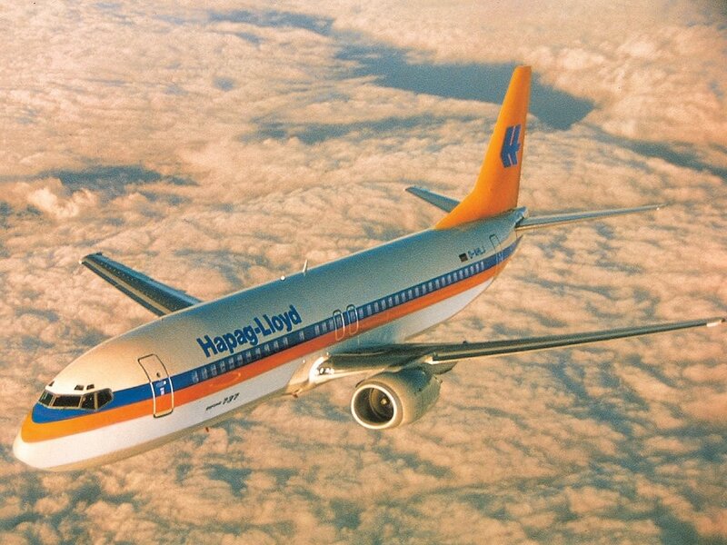 Hapag-Lloyd Airplane — Blue