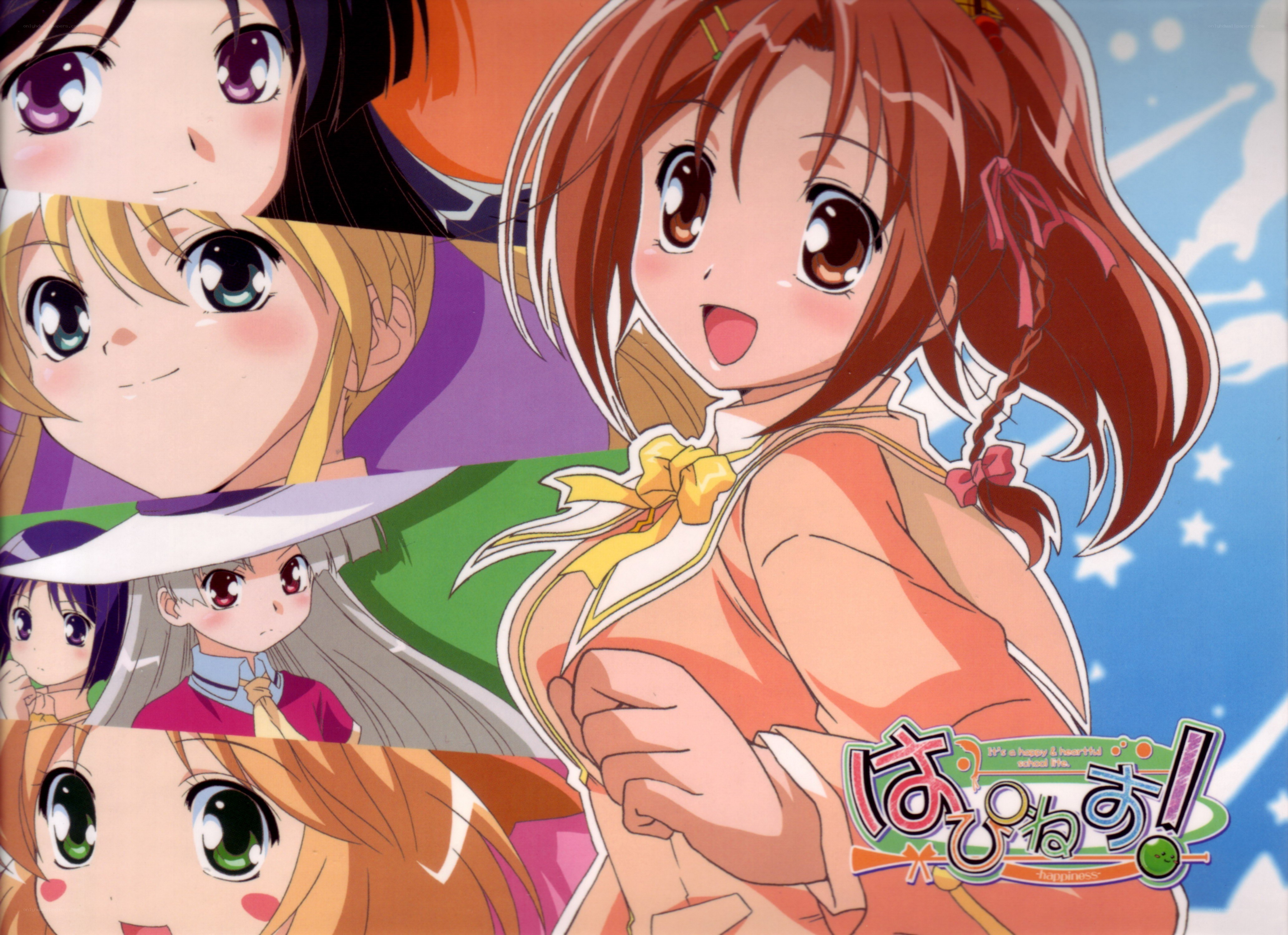 Happiness! anime character collage