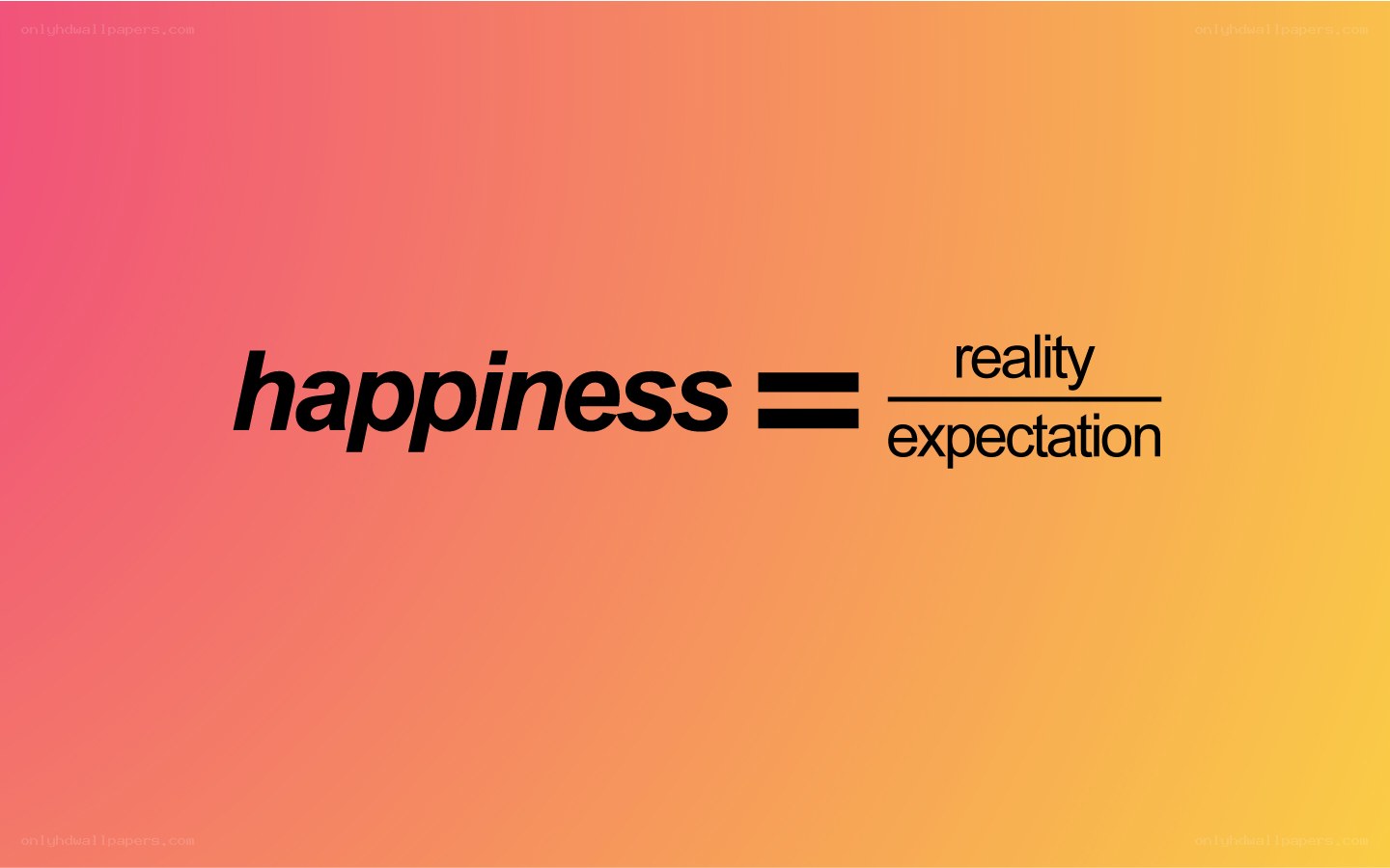 happiness formula