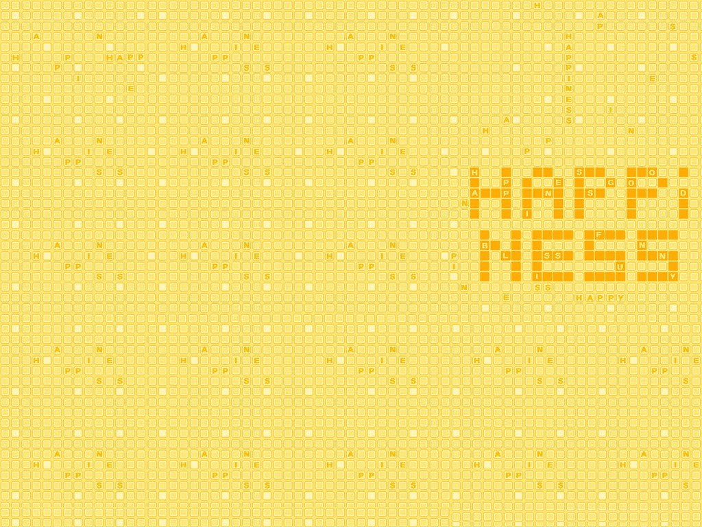 Happiness word search puzzle