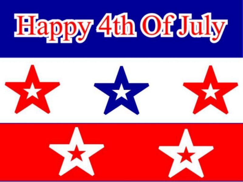 Happy 4th of July greeting