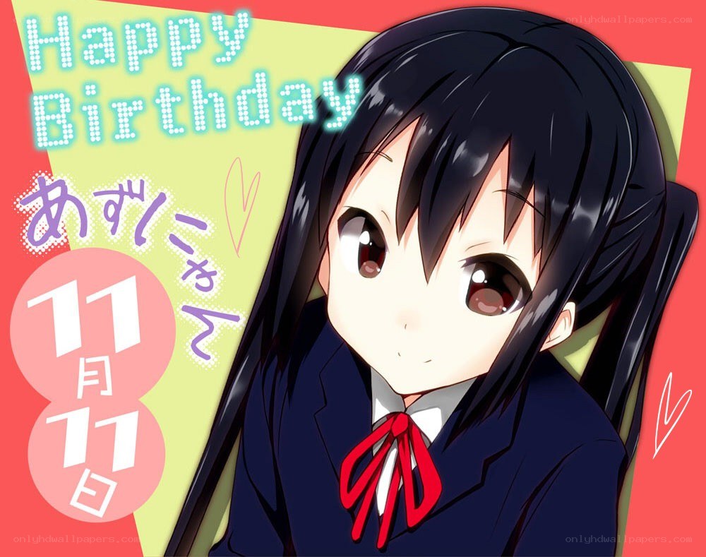 Happy birthday Azusa