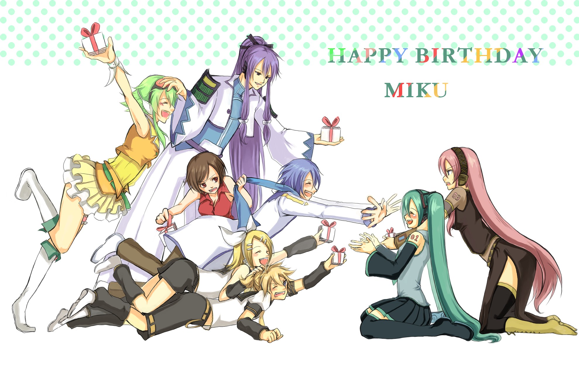 Happy birthday Miku