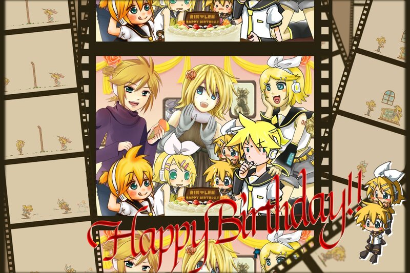 Happy Birthday Rin and Len