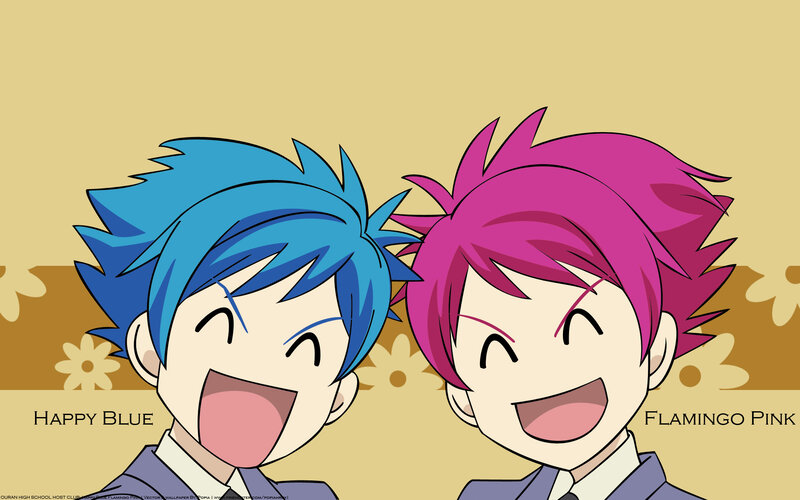 Happy Blue and Flamingo Pink