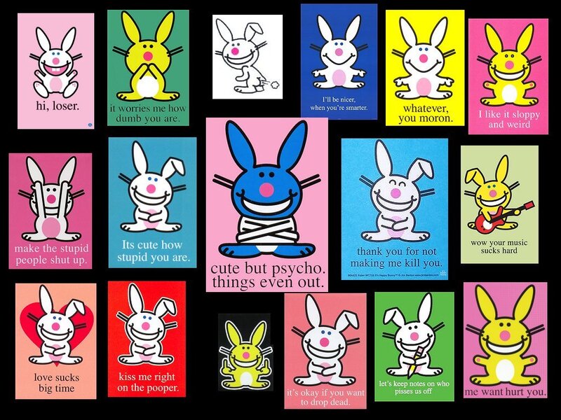 Happy Bunny meme collection