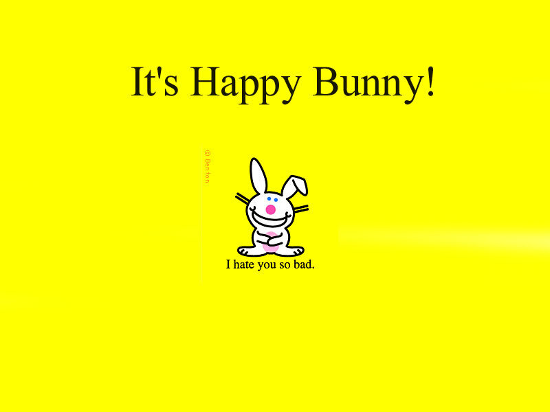 Happy Bunny meme