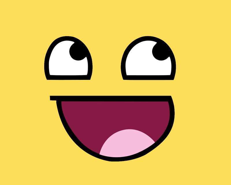 happy cartoon face