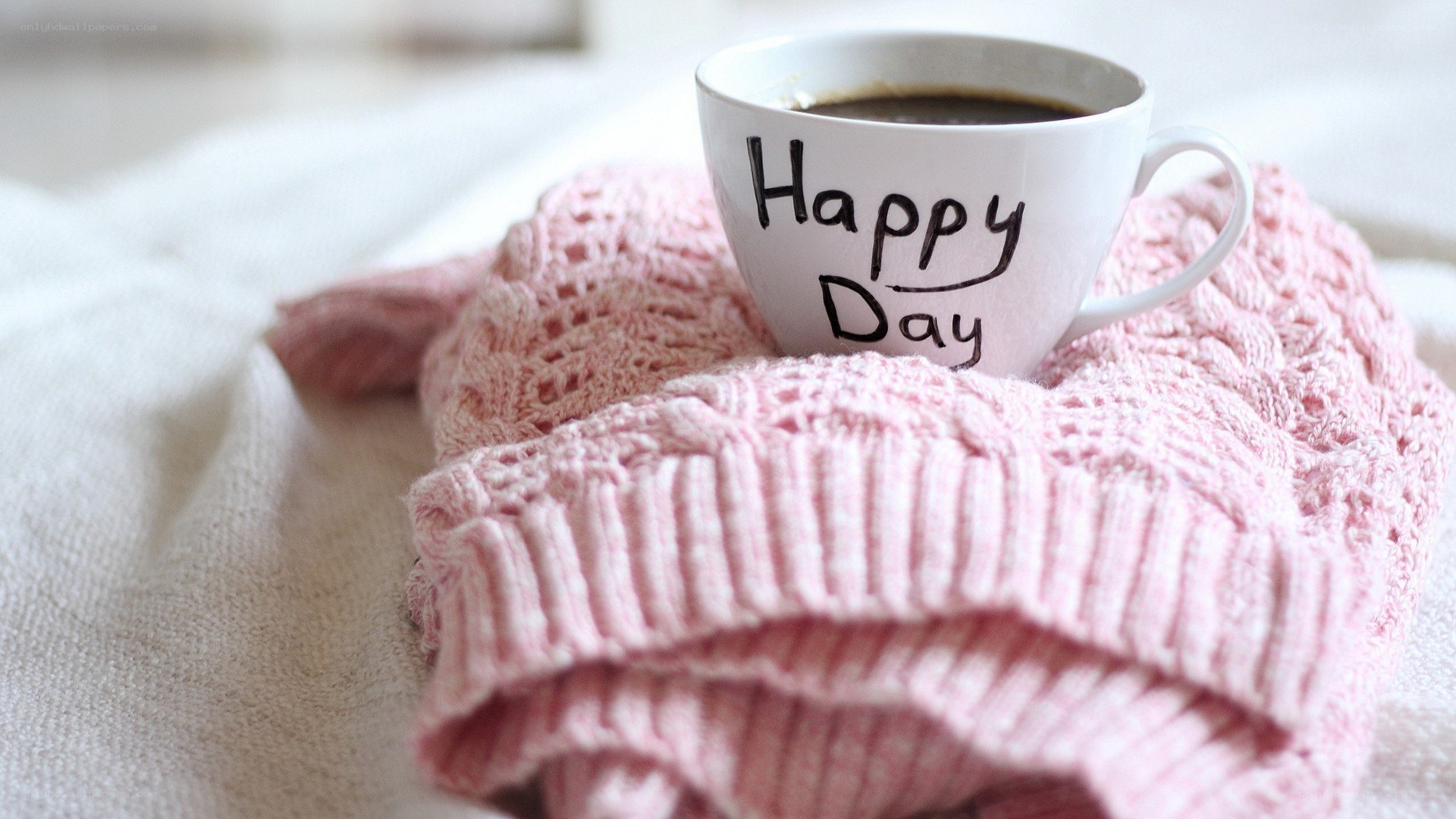 Happy day coffee moment