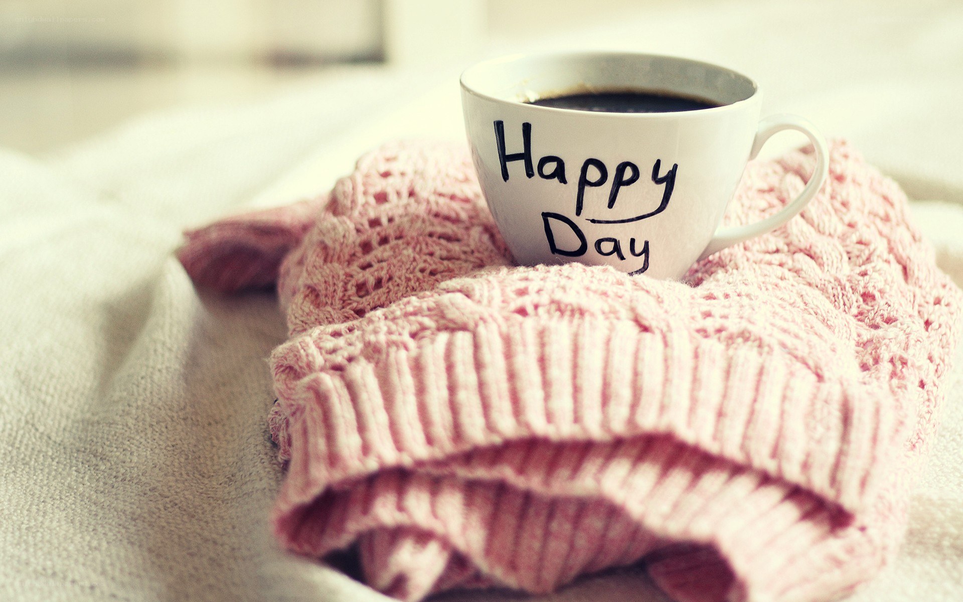 Happy day coffee moment