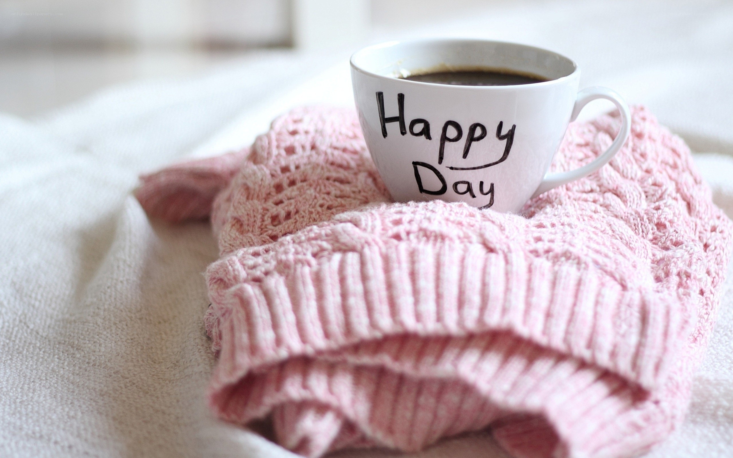 Happy day coffee moment
