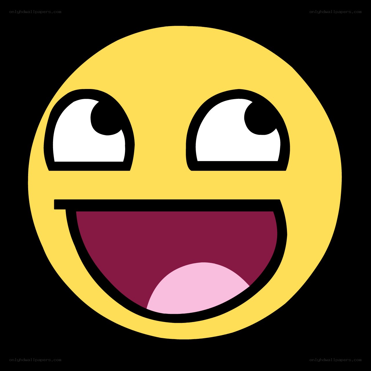 happy face emoji