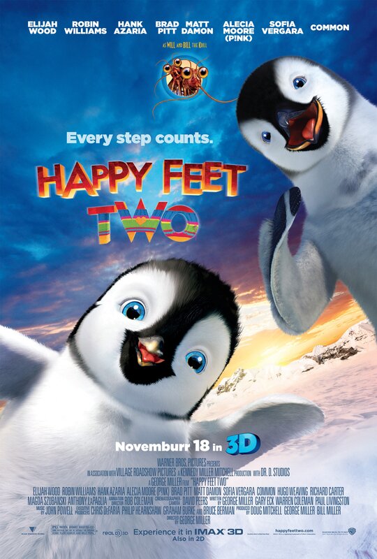 Happy Feet Two movie poster