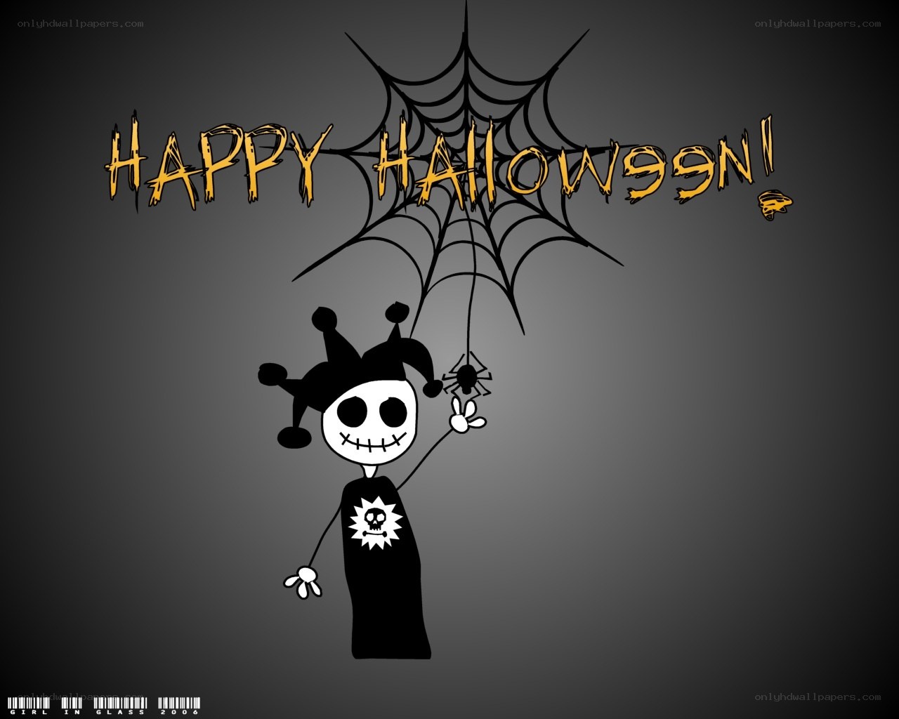 Happy Halloween cartoon