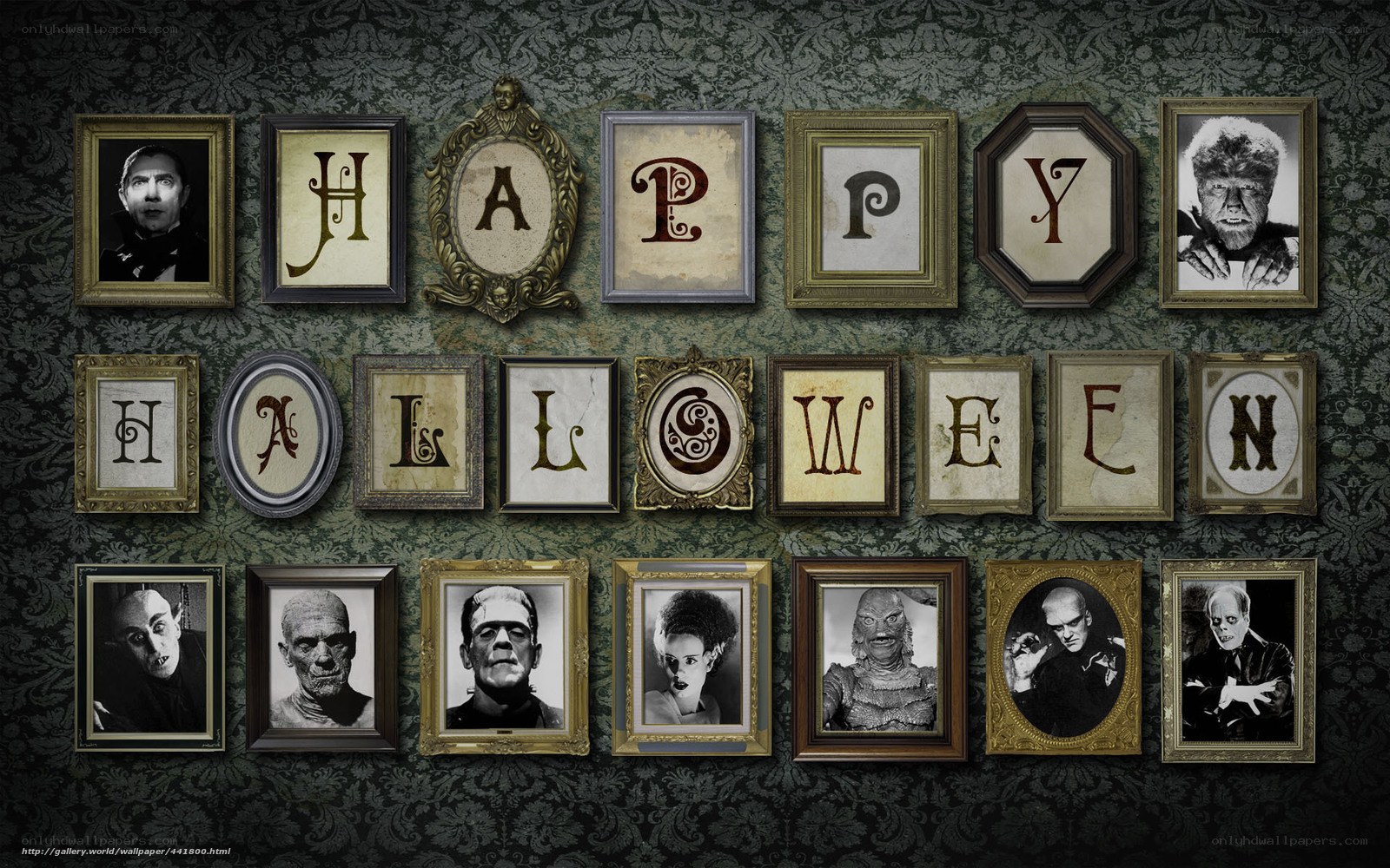 Happy Halloween collage