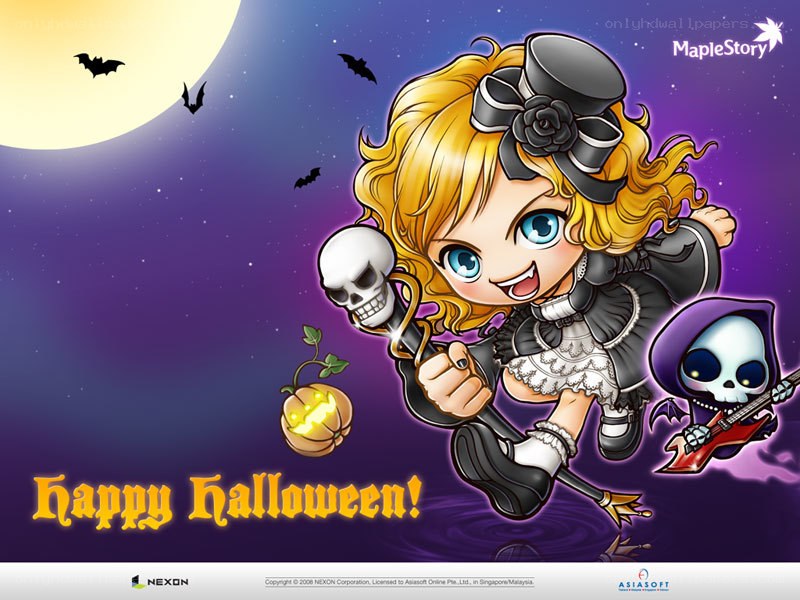Happy Halloween from MapleStory
