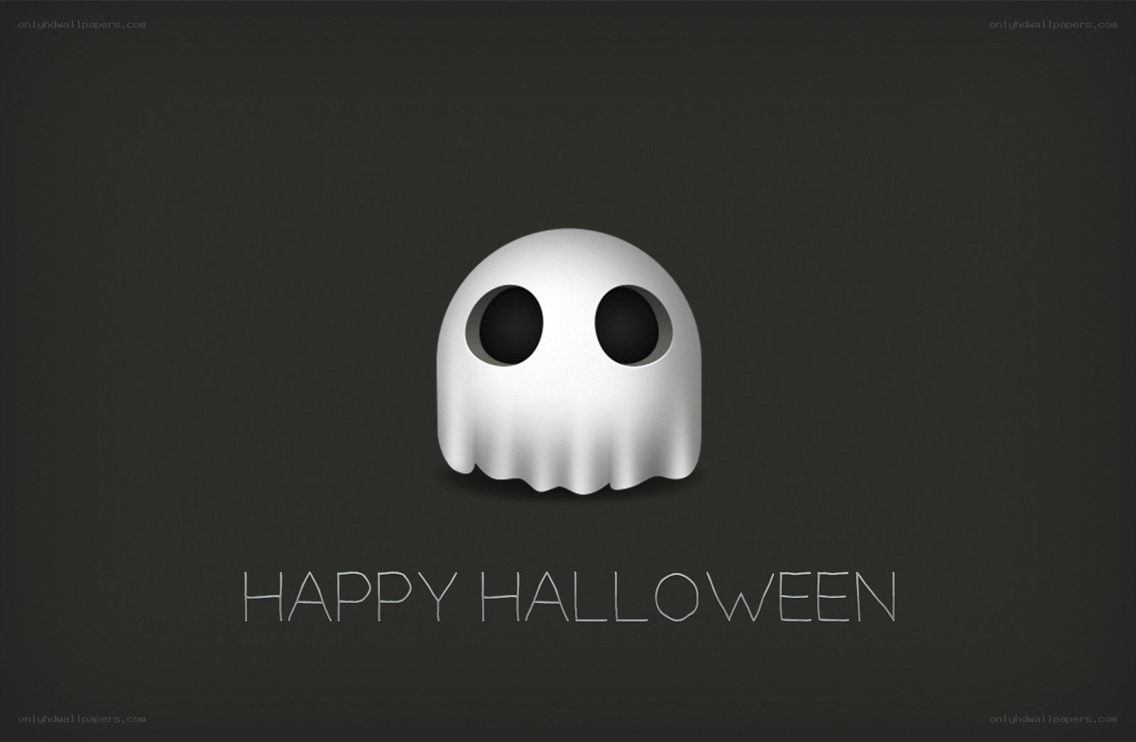 Happy Halloween ghost