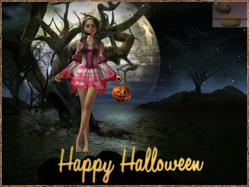 Happy Halloween girl