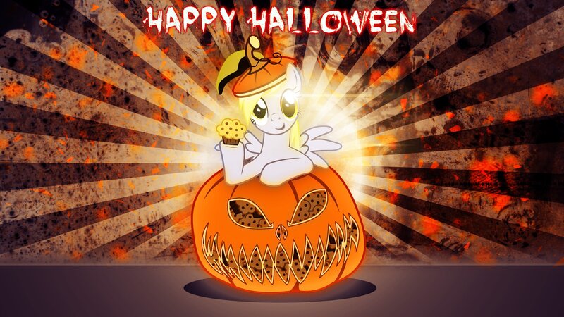 Happy Halloween pony