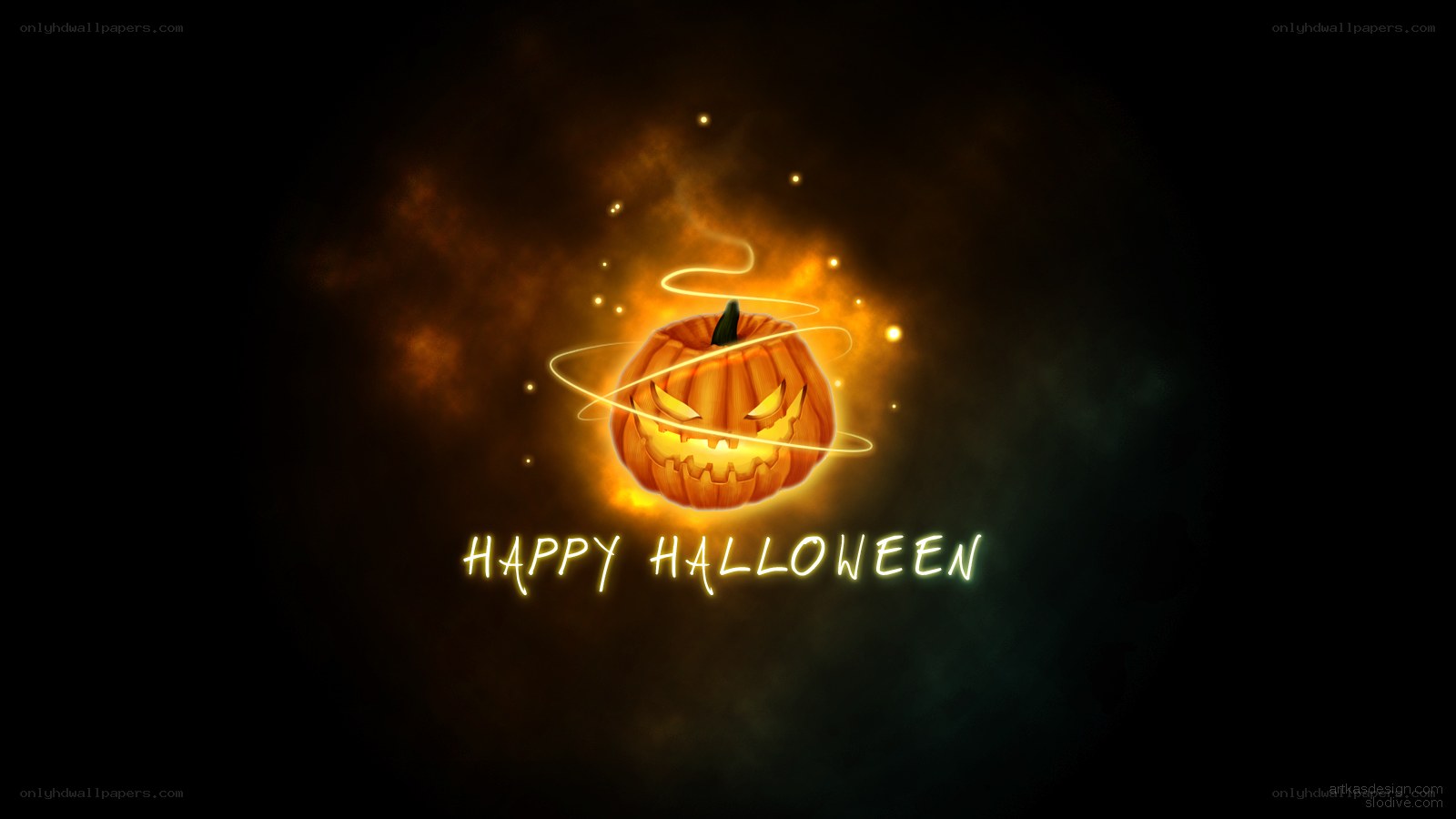 Happy Halloween pumpkin