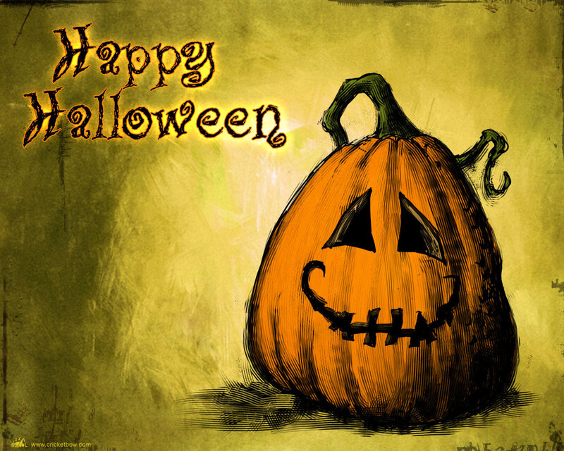 Happy Halloween pumpkin