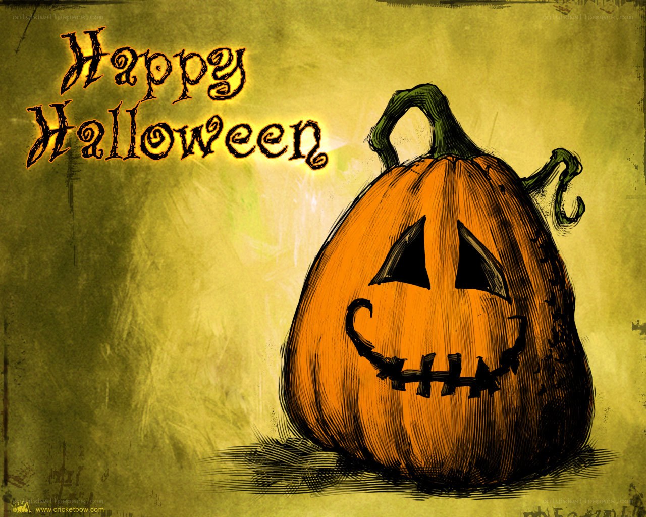 Happy Halloween pumpkin