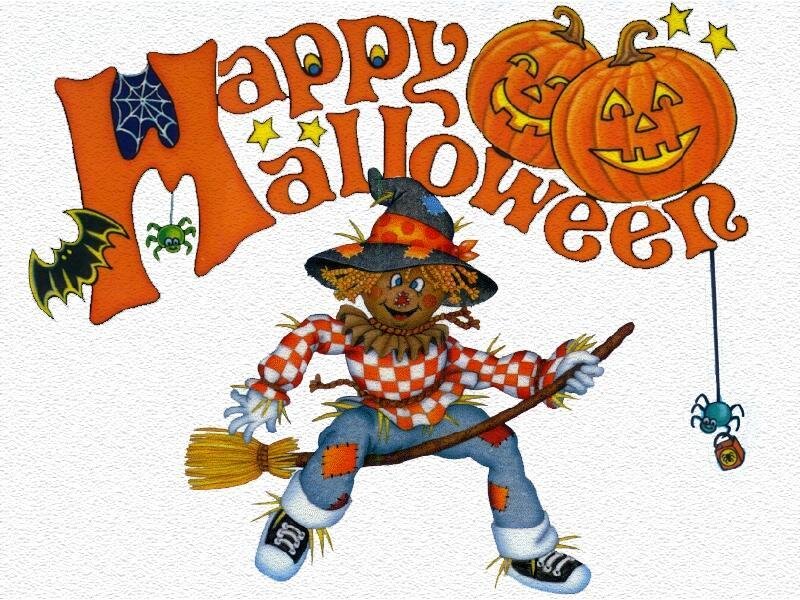 Happy Halloween Scarecrow