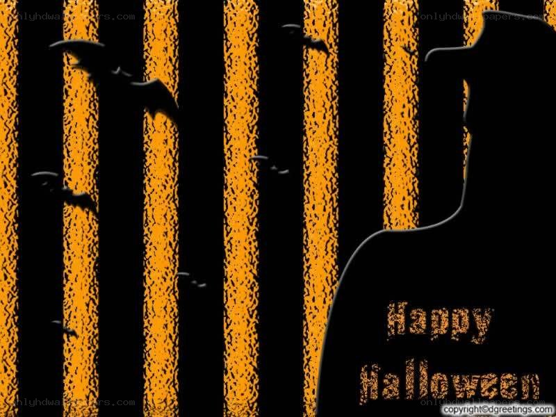 Happy Halloween silhouette