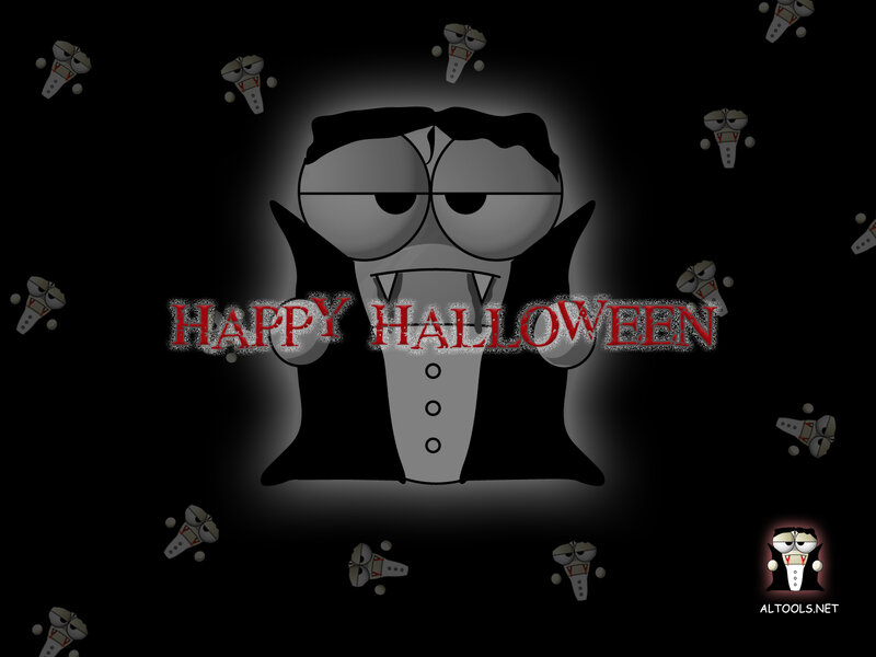Happy Halloween vampire