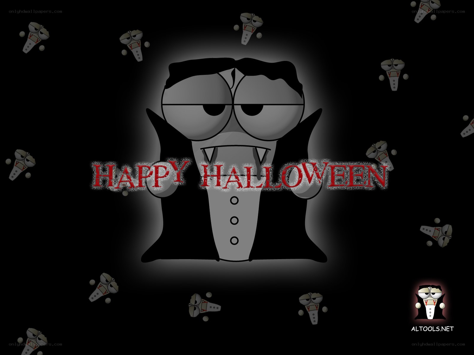 Happy Halloween vampire